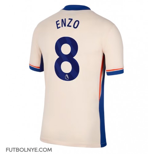 Camiseta Chelsea Enzo Fernandez #8 Visitante Equipación 2024-25 manga corta